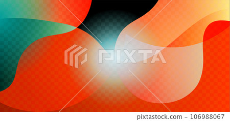 Colorful wallpaper standby screen gradation background 106988067