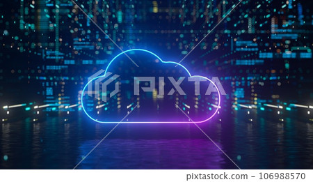 雲端 Cloud computing network data server technology 106988570