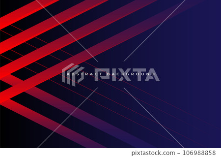 red and blue gradient abstract on a dark background vector. vector illustration 106988858