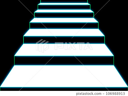 simple stairs illustration simple stairs illustration 106988913
