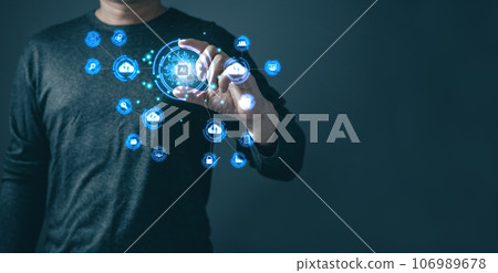 person is holding an Ai chip.new technology bigdata and business process strategy,customer service management.Digital transformation change management,internet of things.cloud computing.Ai technology. person is holding an Ai chip.new technology bigdata and business process strategy,customer service management.Digital transformation change management,internet of things.cloud computing.Ai technology. 106989678