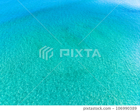 Waves sea water surface nature background,High quality sea top view, Bird's eye view ocean,Sea ocean waves water background 106990389