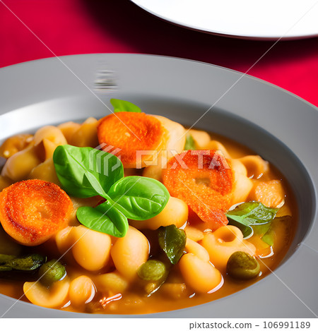 Italian ribollita traditional tuscany soup tasty food Italian ribollita traditional tuscany soup tasty food 106991189