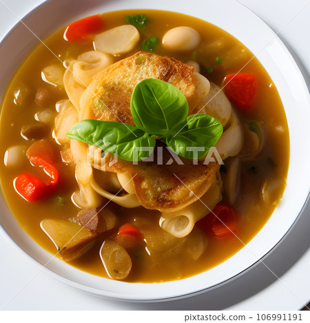 Italian ribollita traditional tuscany soup tasty food Italian ribollita traditional tuscany soup tasty food 106991191