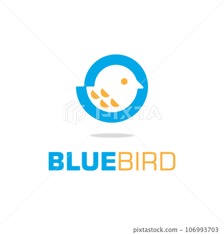 Simple Bird logo design concept 106993703