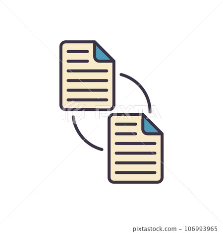 File Exchange related vector icon File Exchange related vector icon 106993965