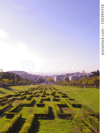 View of Lisbon city from the hill View of Lisbon city from the hill 106994358