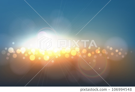 Sunset valley bokeh background Sunset valley bokeh background 106994548