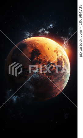 Uranus planet. Generative ai. Uranus planet. Generative ai. 106994739