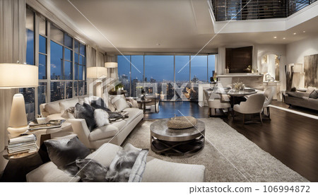 Luxury apartment room 106994872