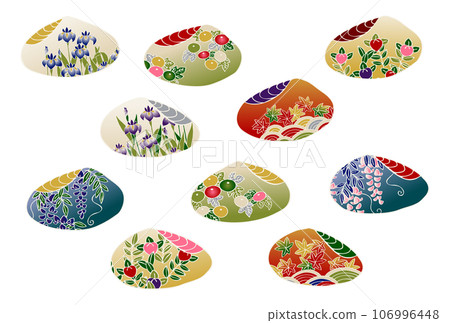 Clam, Clam, Marriage, Couple, Auspicious Event 106996448