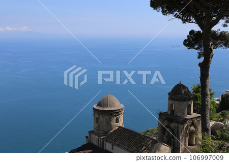 Coastline in Ravello, Amalfi coast, italy 106997009