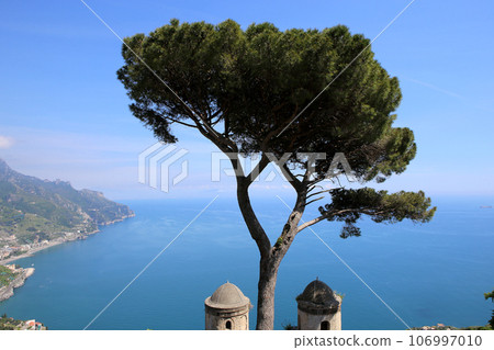 Coastline in Ravello, Amalfi coast, italy Coastline in Ravello, Amalfi coast, italy 106997010