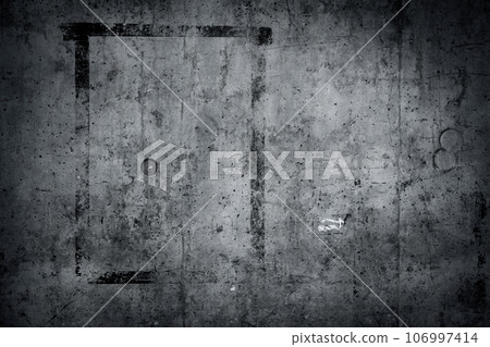 Grungy concrete wall and floor Grungy concrete wall and floor 106997414