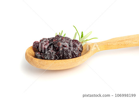 Dry Cranberry, Dried Lingonberry Berries, Cowberry Natural Dessert, Healthy Diet, Organic Snack, 106998199