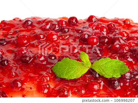 Cranberry Jam Smear, Red Marmalade Splash, Cranberries Jelly, Fruity Confiture Smudge Cranberry Jam Smear, Red Marmalade Splash, Cranberries Jelly, Fruity Confiture Smudge 106998207