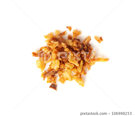 Roasted Onion, Dry Onion Pieces, Crispy Fried Onions Roasted Onion, Dry Onion Pieces, Crispy Fried Onions 106998253