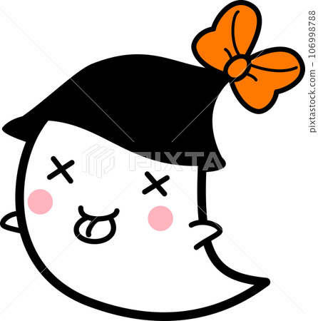 Halloween cute ghost 106998788