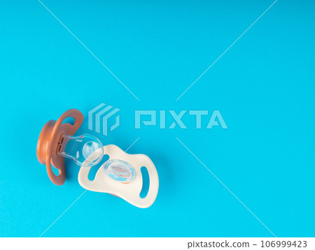 Pacifier, Orthodontic Baby Dummy, Rubber Pastel Kid Soother, New Healthy Silicone Orthodontic Pacifier 106999423