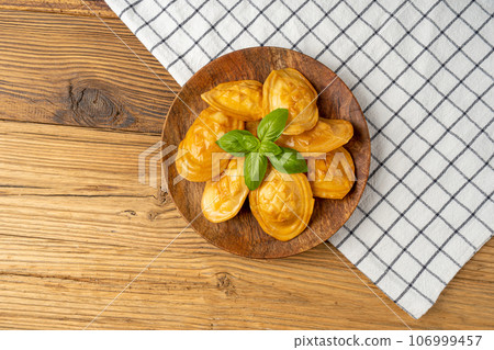 Polish Smoked Cheese, Traditional Oscypek, Slovak Mountain Snack, Sheep Milk Product Polish Smoked Cheese, Traditional Oscypek, Slovak Mountain Snack, Sheep Milk Product 106999457