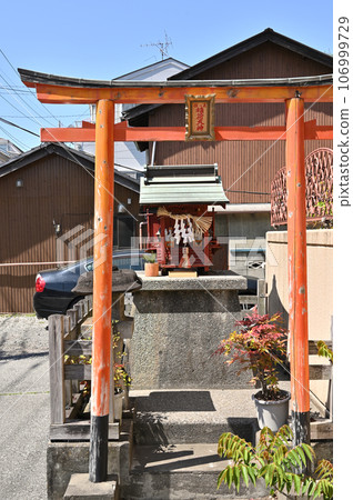 川口散步：川口市鳩谷本町小神社鳩谷宿 106999729