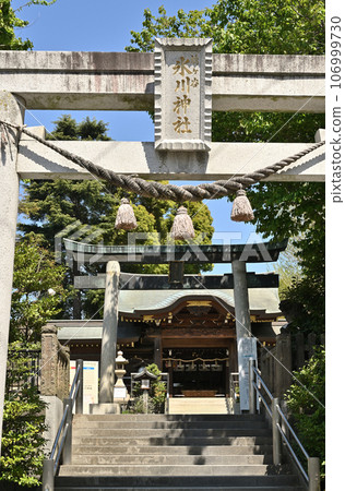 川口散步：鳩谷冰河神社、鳩谷總神社、川口市鳩谷本町 106999730
