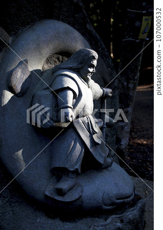Kashima Shrine Large Catfish Monument Takemikazuchi (Goddess Takemikazuchi) Kashima Shrine Large Catfish Monument Takemikazuchi (Goddess Takemikazuchi) 107000532