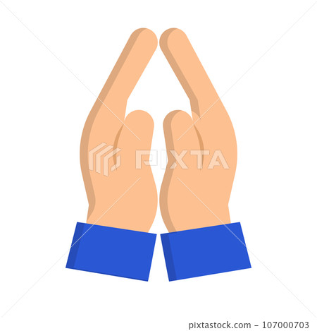 praying hands/join hands 107000703