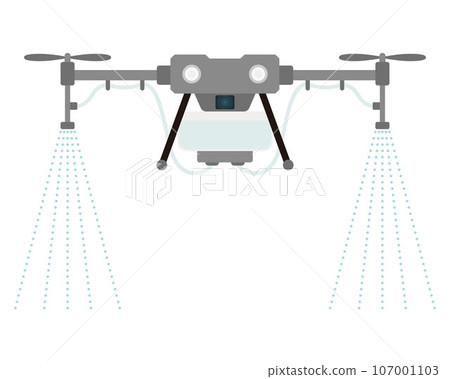 無人機噴灑液體的插圖 無人機噴灑液體的插圖 107001103