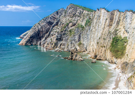 Playa del silencio in Asturias, Spain 107001284