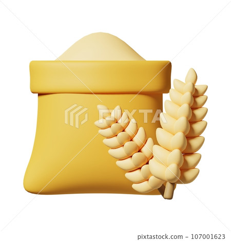 a pile of yellow football 107001623