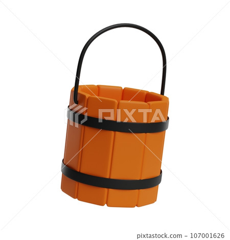 brown backpack isolated on white background 107001626