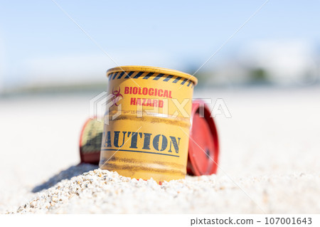 Radioactive waste illegal dumping image 107001643