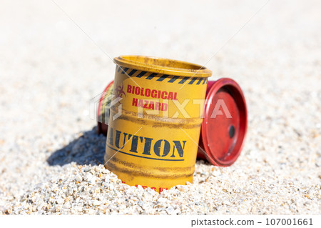 Radioactive waste illegal dumping image 107001661