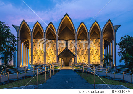 Borneo Cultures Museum, a part of the Sarawak Museum Complex in Kuching, Malaysia 107003089