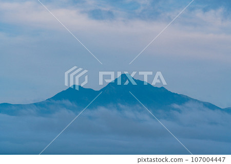 （北海道斜裡町）斜里山日落景觀 107004447