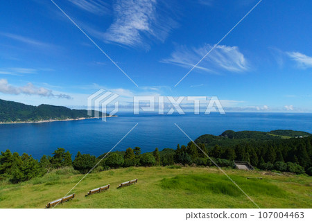 從大鹿五番所公園展望台眺望金華山 107004463