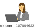 一個女人罷工個人電腦 107004682