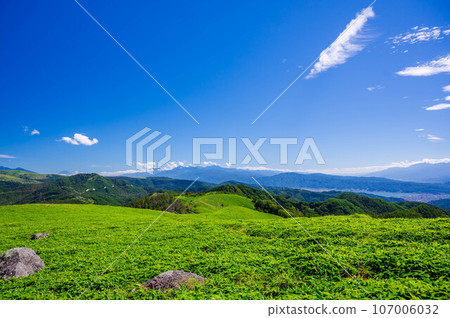 從三峰山頂眺望諏訪湖 107006032