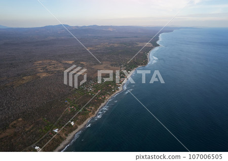 Beach on seasscape landscape 107006505