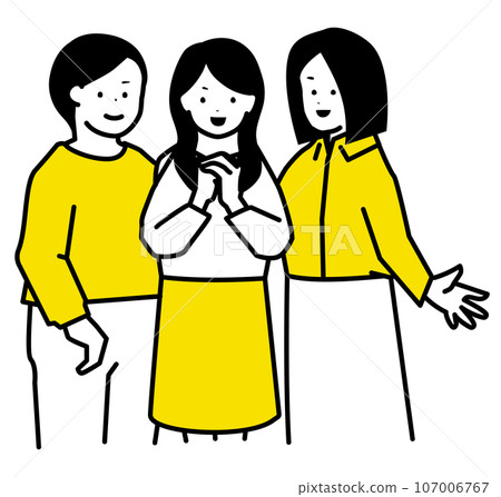 三個和平婦女的插圖 107006767