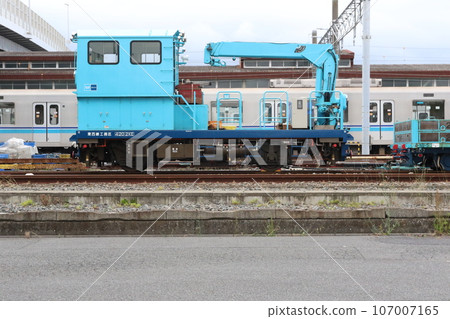 東西線施工區域內的動車 東西線施工區域內的動車 107007165