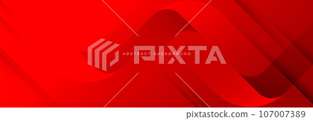 Abstract red background with geometric shape and shadow. Modern graphic design element. Suit for poster, banner, brochure, business, card, corporate, cover, website, flyer. Vector illustration Abstract red background with geometric shape and shadow. Modern graphic design element. Suit for poster, banner, brochure, business, card, corporate, cover, website, flyer. Vector illustration 107007389