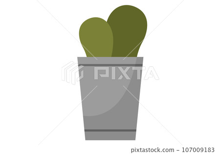 House and home plant. Vector illustration. Use plants in decorative containers to bring different textures and colors into your room decoration gardening project An interior potted plant can be real House and home plant. Vector illustration. Use plants in decorative containers to bring different textures and colors into your room decoration gardening project An interior potted plant can be real 107009183