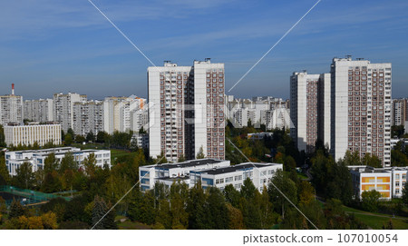 Zelenograd, electronics industry district in Moscow, Russia 107010054