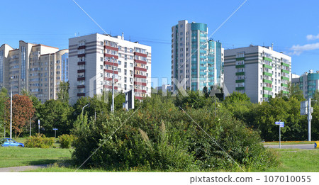 Zelenograd, electronics industry district in Moscow, Russia 107010055