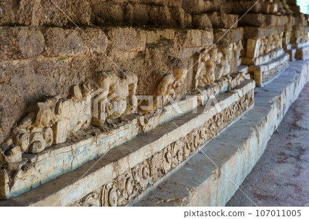Reliefs of the ancient city of Si Thep, a World Heritage Site (Phetchabun Province, Thailand) Reliefs of the ancient city of Si Thep, a World Heritage Site (Phetchabun Province, Thailand) 107011005