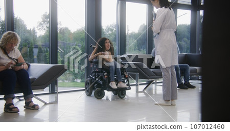 Nurse calls woman with disability on procedures 107012460