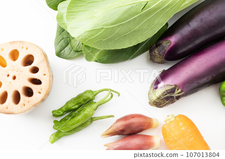 蔬菜白色背景 蔬菜白色背景 107013804