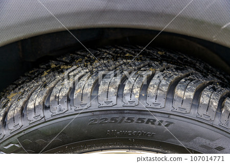 Cars equipped with all-season tires 107014771
